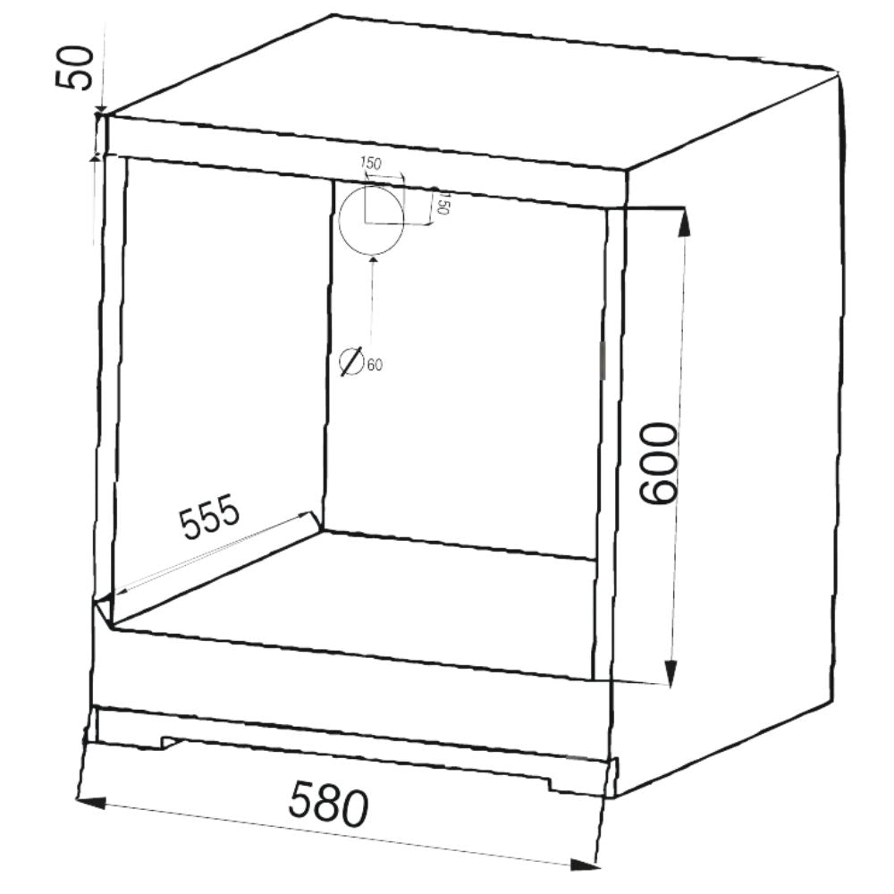 Hafele Oven - Built-In Oven Sousvide 75L