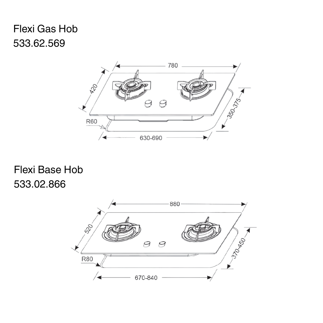 Kitchen Hood & Hob Bundle