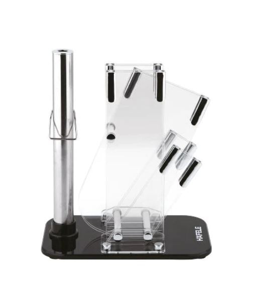 HAFELE 7-piece stainless steel knife set with knife holder