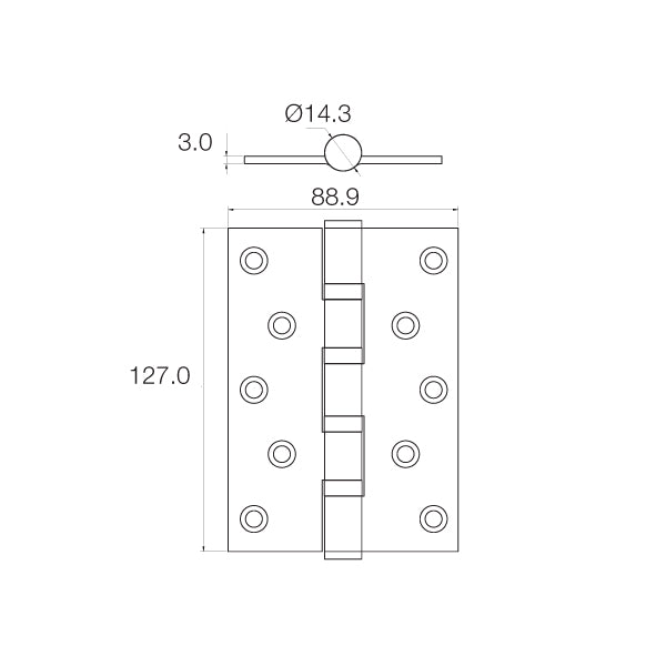 Häfele Door Hinge 489.05.019 - Häfele Home Malaysia
