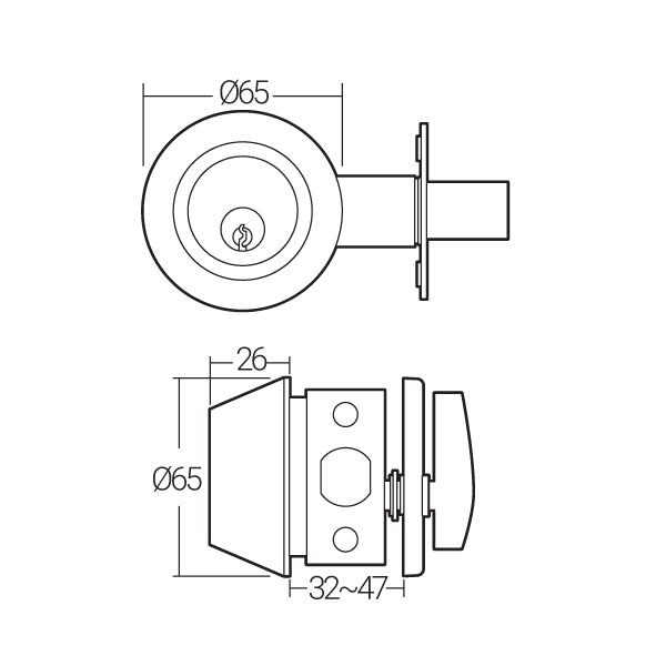 Häfele Deadbolt Lock - Häfele Home Malaysia
