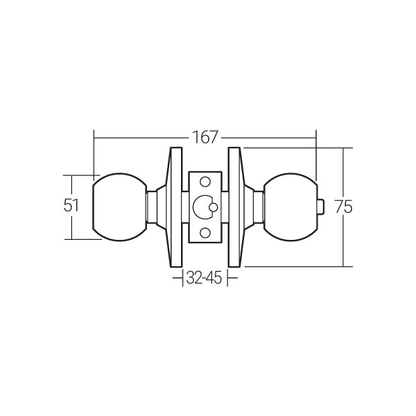 Häfele Tubular Lock MTL 5101 - Häfele Home Malaysia