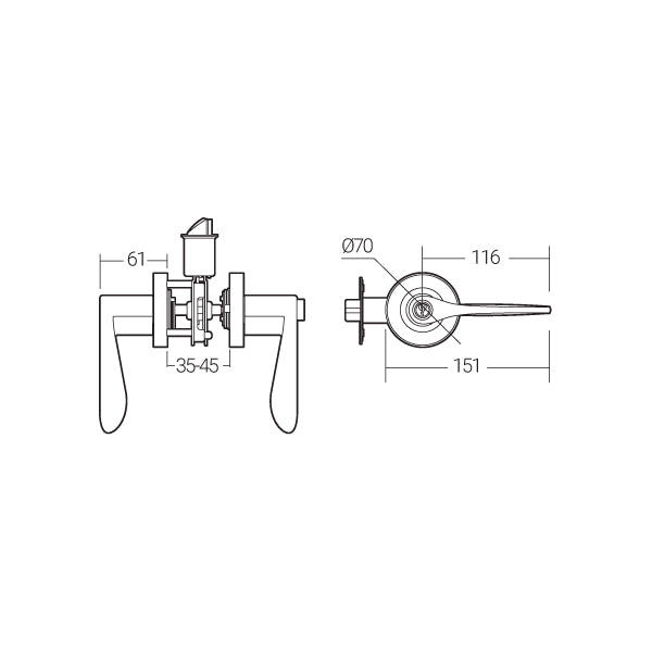 Häfele Tubular Lock MTL 8205 - Häfele Home Malaysia