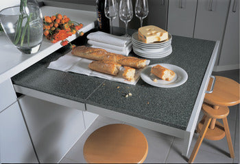 Hafele steel, 30 kg, without worktop