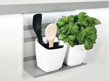 Hafele Beaker/herb pot, Aluminium railing system