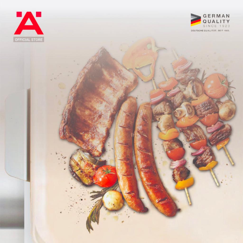 Häfele Portable Double Induction & BBQ Cooker