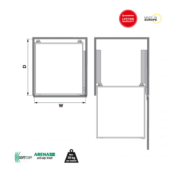 Internal Pull Out - Häfele Home Malaysia