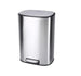 HAFELE stainless steel trash can, soft closing, 12 liters / 12L soft-close stainless pedal bin