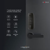 Hafele Quantum Pro Smart Grill Door Lock