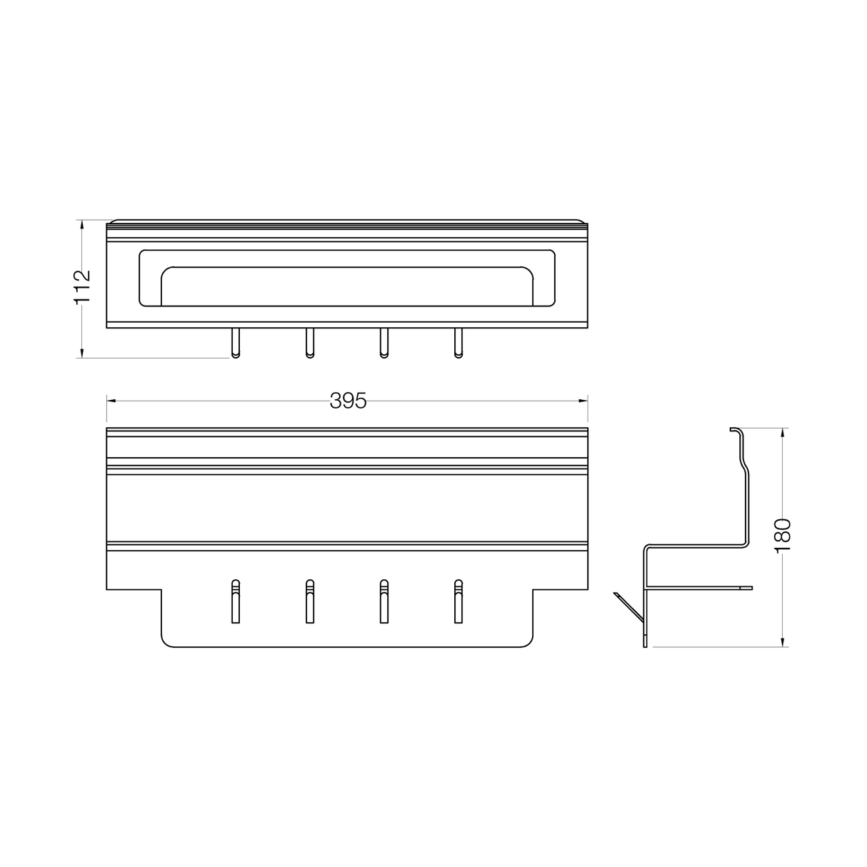 Häfele Knife Storage with Hanging Hook