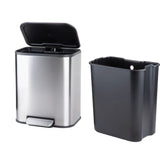 HAFELE Stainless Steel Trash Can Soft Closing System 20L