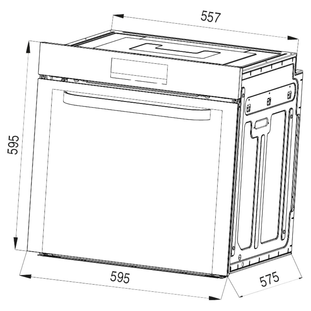 Hafele Oven - Built-In Oven Sousvide 75L