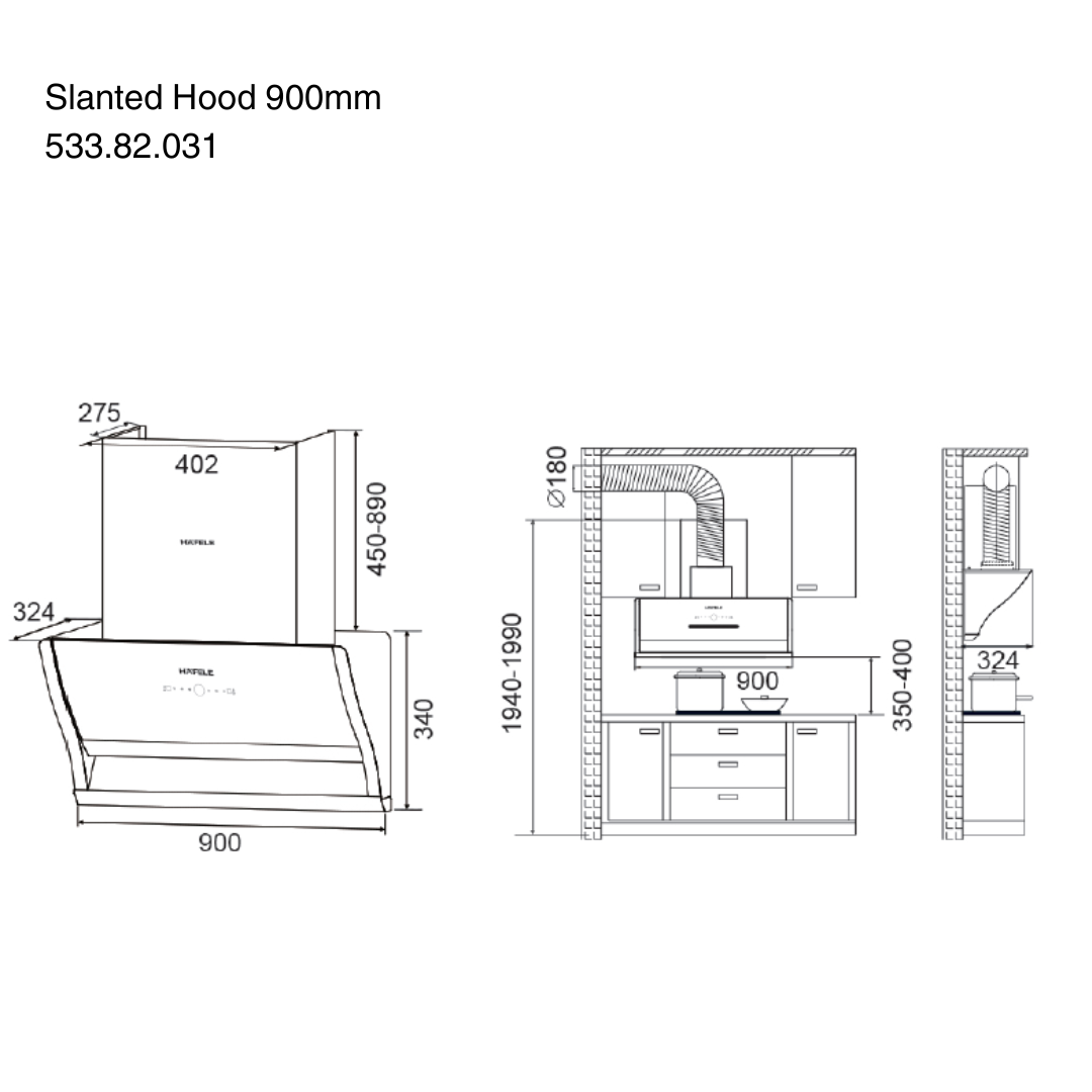 Kitchen Hood & Hob Bundle