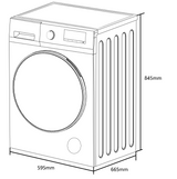 FRONT LOAD WASHER DRYER 10kg/6kg