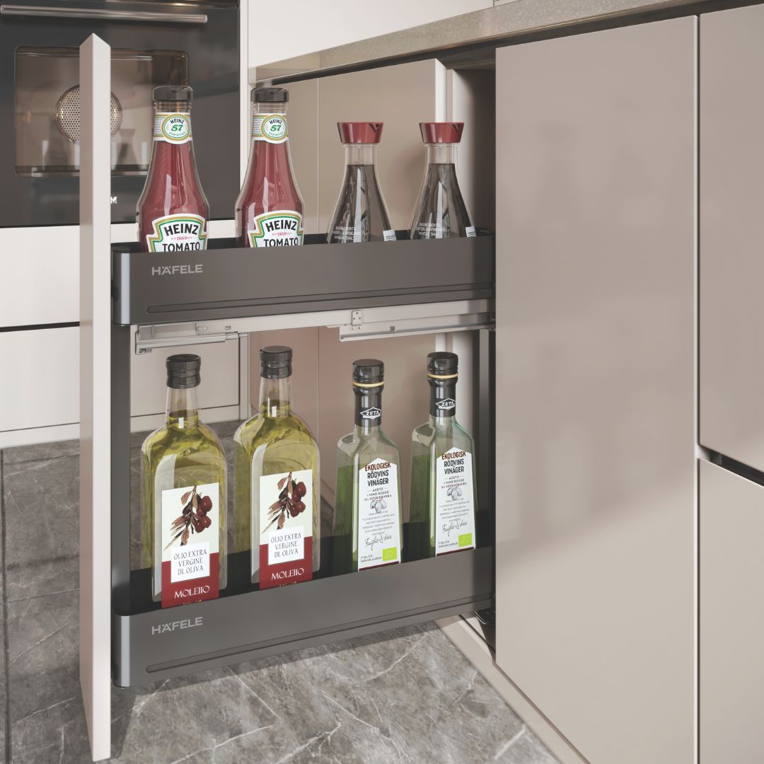 Häfele Utensio Plus H2 Base Unit (150 - 200mm)