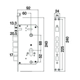 Häfele Smart Digital Lock DL7300 PRO