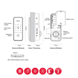 Häfele Smart Digital Lock ER5100S