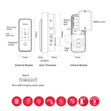 Häfele Smart Digital Lock GL5600