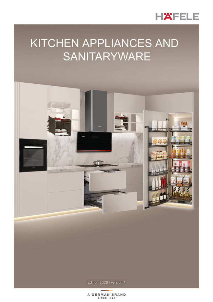 Hafele Kitchen Appliance and Sanitaryware Edition 2026 Version 1