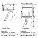 Häfele Utensio Plus H2 Wall Unit