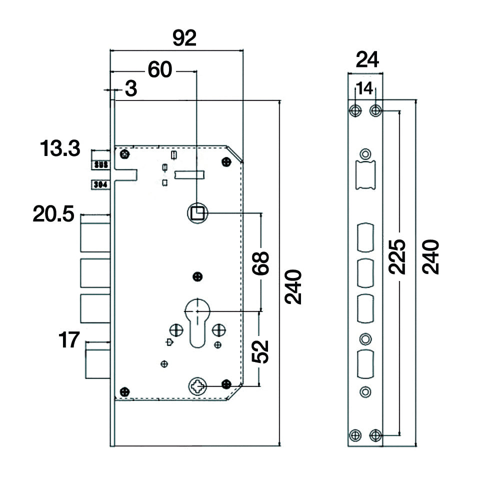 Häfele Smart Digital Lock PP8200 PRO