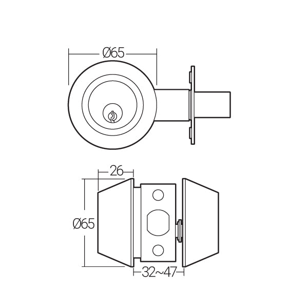 Häfele Deadbolt Lock - Häfele Home Malaysia