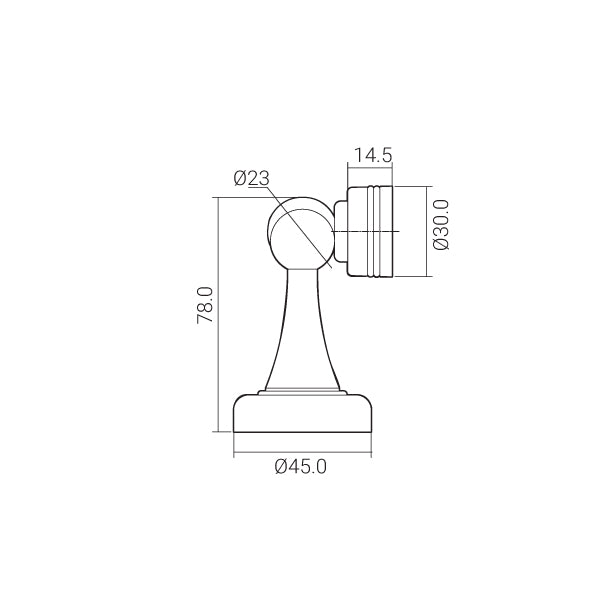 Häfele Door Holder 489.70.101 - Häfele Home Malaysia