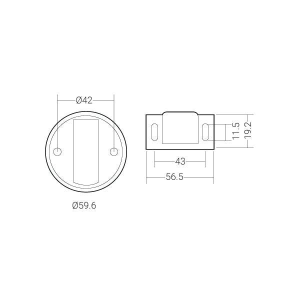 Häfele Door Holder 489.70.227 - Häfele Home Malaysia