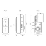 Häfele Digital Lock ER5100-TCS - Häfele Home Malaysia