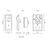 Häfele Digital Lock ER4850/3-TCS - Häfele Home Malaysia